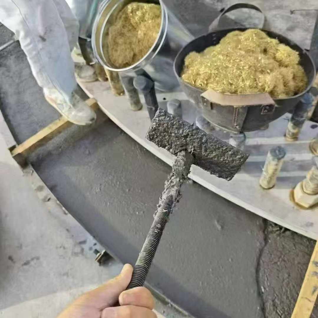 海阳C120钢纤维高强无收灌浆料 轧机压缩机汽轮机发电机锻压设备底座灌浆材料